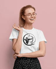 Fenomeno Dámské tričko Znamení střelec - bílé Velikost: M