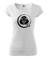 Fenomeno Dámské tričko Znamení lev - bílé Velikost: 3XL
