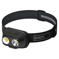 Emos COB LED nabíjecí čelovka P3542, 500 lm, 130 m, Li-pol 1200 mAh