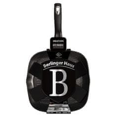 Berlingerhaus BERLINGERHAUS pánev grilovací hliníková 28 cm Black Silver Collection BH-1846