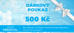 OnlineMedical Dárkový poukaz OnlineMedical - 500 Kč