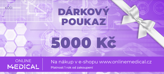 OnlineMedical Dárkový poukaz OnlineMedical - 5000 Kč