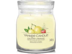 Yankee Candle Vonná svíčka Signature ve skle střední Iced Berry Lemonade 368g