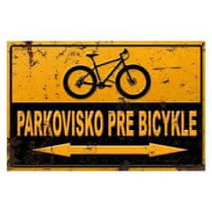 Retro Cedule Cedule Parkovisko pre bicykle