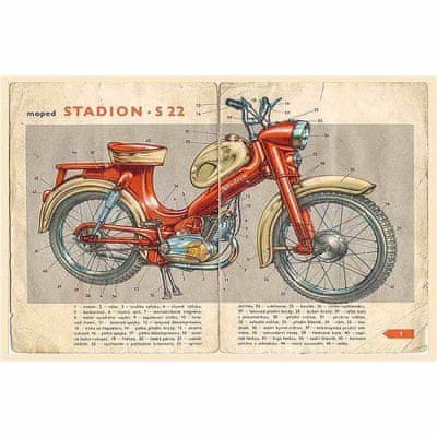 Retro Cedule Cedule Jawa moped stadion s22