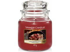 Yankee Candle Vonná svíčka Classic ve skle střední Crisp Campfire Apples 411 g