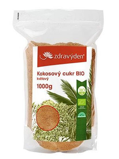 Zdravý den Kokosový cukr BIO květový 1000g