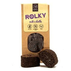 Natu Makové rolky s datlemi 45g