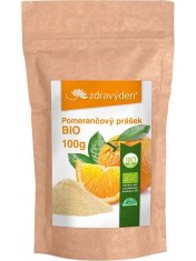 Zdravý den Pomerančový prášek BIO 100 g