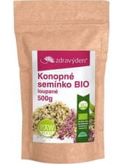 Zdravý den Konopné semínko BIO loupané 500g