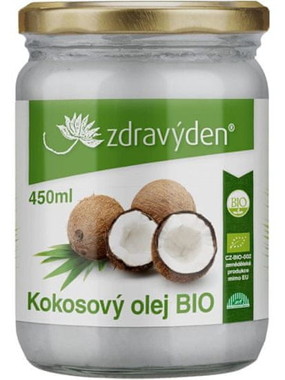 Zdravý den Kokosový olej BIO 450ml