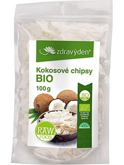 Zdravý den Kokosové chipsy BIO 100g