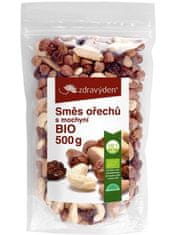 Zdravý den Směs ořechů s mochyní BIO 500g