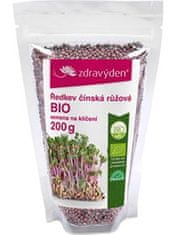 Zdravý den Ředkev čínská růžová BIO semena na klíčení 200g