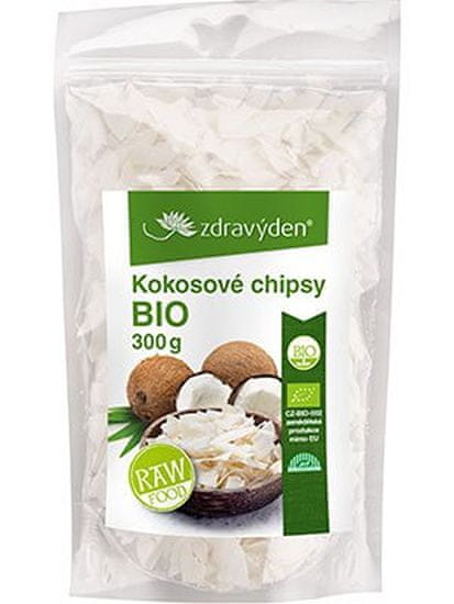 Zdravý den Kokosové chipsy BIO 300g