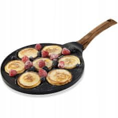 MG Pancakes pánev na lívance 27cm, černá