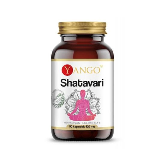 Yango Doplňky stravy Shatavari Extract 90 Kaps