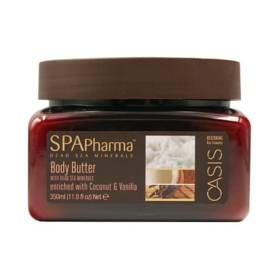 Spa Pharma Produkty osobní péče body butter coconut vanilia masło do ciała kokosowo waniliowe 350 ml