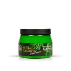 Produkty osobní péče zelené Frulatte [Hemp Elements Redefining Hair Masque] Maska do włosów kręconych z olejem konopnym 500 ml