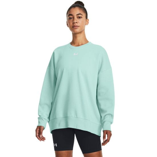 Under Armour Dámská oversize mikina Under Armour Rival Fleece OS Crew M