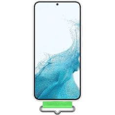 Samsung Originál Silikonový kryt pro Samsung Galaxy S22 Plus - Bílá KP28829