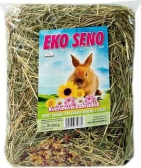 JLP EKO seno 25 l/500 g květinová zahrádka