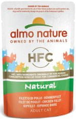 ALMO Nature cat kaps. Natural-kuřecí filet 55g