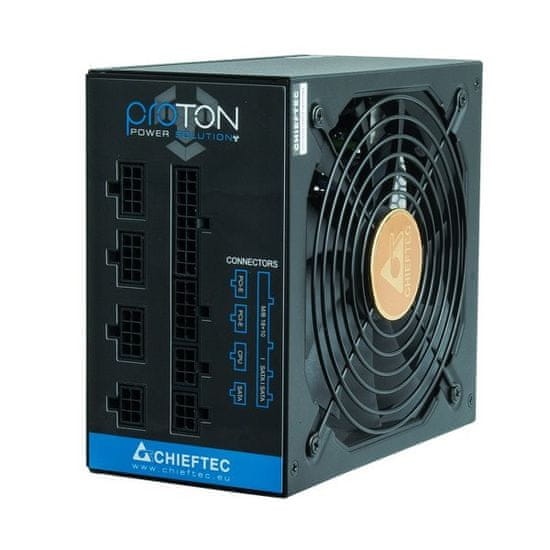 Chieftec zdroj BDF-750C / Proton Series / 750W / 140mm fan / akt. PFC / modulární kabeláž / 80PLUS Bronze