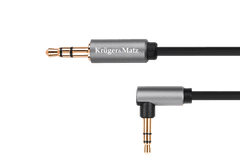 shumee Jack kabel 3,5 stereo zástrčka - 3,5 stereo zástrčka 1m Kruger & Matz Basic