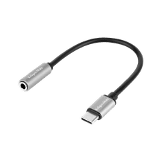 shumee Adaptér USB typ C zástrčka - 3,5 stereo jack zásuvka Kruger & Matz Basic