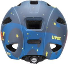 Uvex Přilba Oyo Style - dětské, modrá, motiv vesmírné planetky - Velikost 50-54 cm