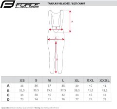 Force Kalhoty F58 - pánské, elastické, lacl, s vložkou, černá-žlutá fluo - Velikost S