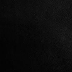Petromila Lavice s botníkem černá 82 x 42 x 45 cm kompozitní dřevo
