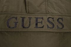 Guess Guess pánská bunda klokanka Task khaki zelená Velikost: M