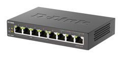 D-Link DGS-1008P/E 8-port 10/100/1000 Desktop Switch w/ 4 PoE Ports