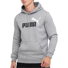 Puma Mikina šedá 170 - 175 cm/S Ess 2 Col Big Logo Hoodie