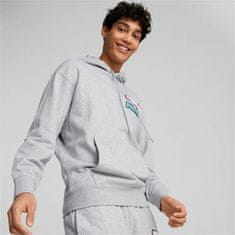 Puma Mikina šedá 176 - 181 cm/M Fandom Hoodie TR