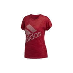 Adidas Tričko na trenínk červené XS Bos Logo Tee