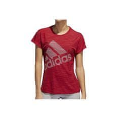 Adidas Tričko na trenínk červené XS Bos Logo Tee