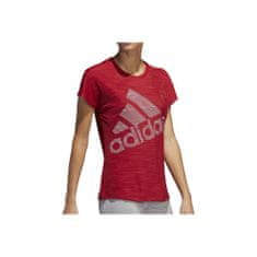 Adidas Tričko na trenínk červené XS Bos Logo Tee