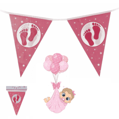 Koopman Girland pro porod baby shower dekorace 3,5 m