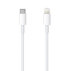 setty. USB-C - Lightning kabel 1,0 m 3A bílá (GSM106100)