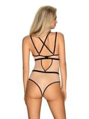 Obsessive Elegantní body Nudelia teddy nude - Obsessive S/M nude