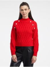 Orsay Červený dámský svetr XS