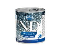 Farmina N&D dog OCEAN herring & shrimps konzerva pro psy 285 g