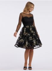 Orsay Černé dámské šaty s flitry 42