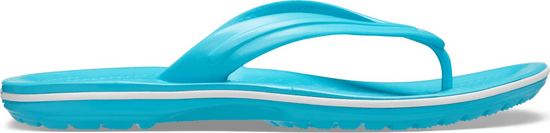 Crocband Flip-Flops Unisex, 39-40 EU, M7W9, Žabky, Pantofle, Sandály, Digital Aqua, Modrá, 11033-4SL