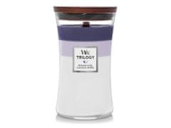 Woodwick WoodWick vonná svíčka s dřevěným knotem velká Trilogy Evening Luxe 609 g