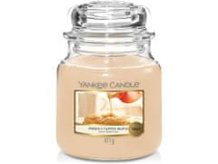 Yankee Candle Vonná svíčka Classic ve skle střední Freshly Tapped Maple 411 g