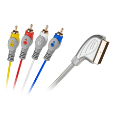 shumee Euro-4RCA kabel 1,5m slza